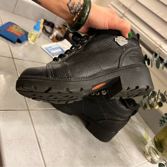 Harley Davidson boots like new size woman’s 6 like new - Picture 3 of 4